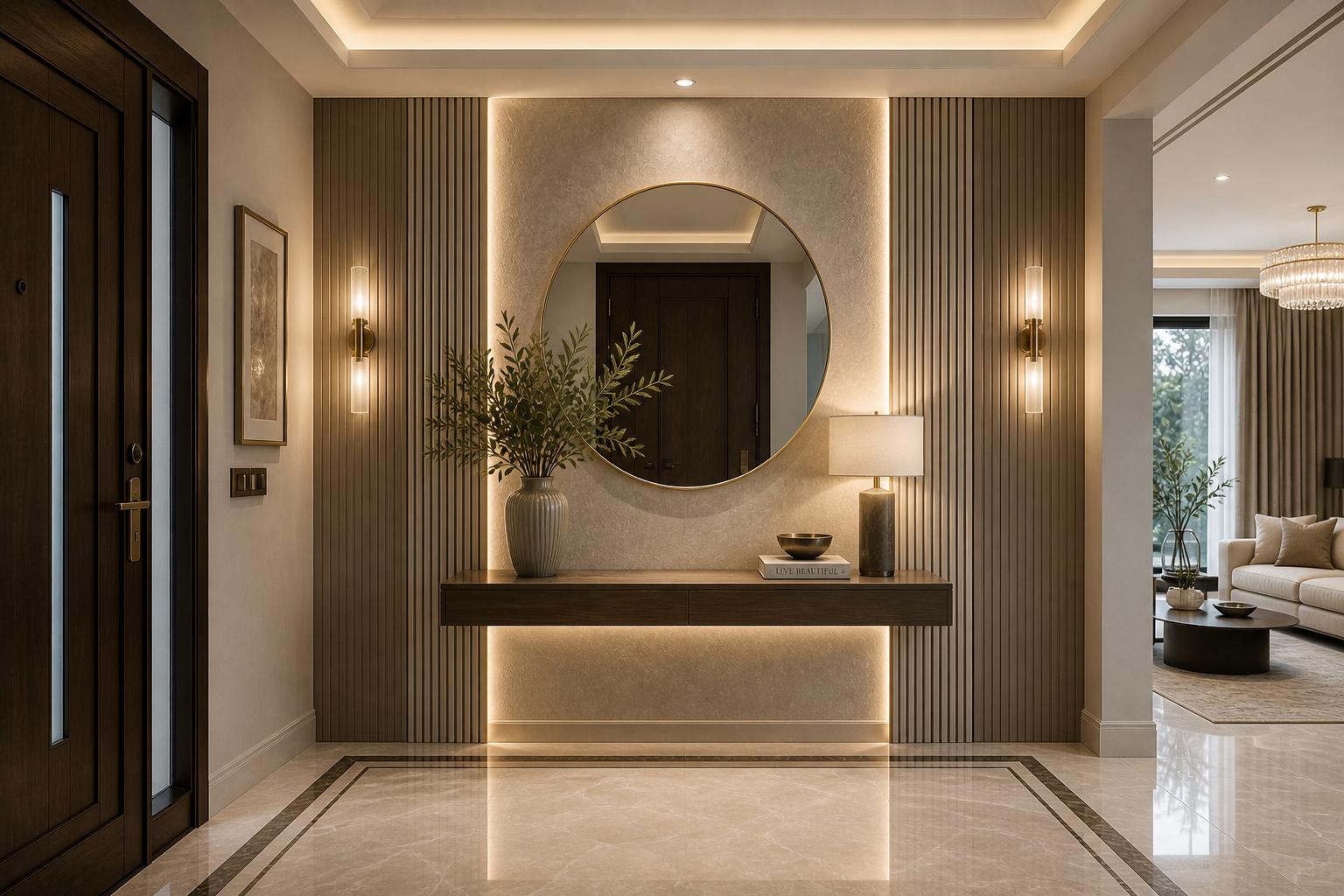 Pooja Room & Foyer Design
